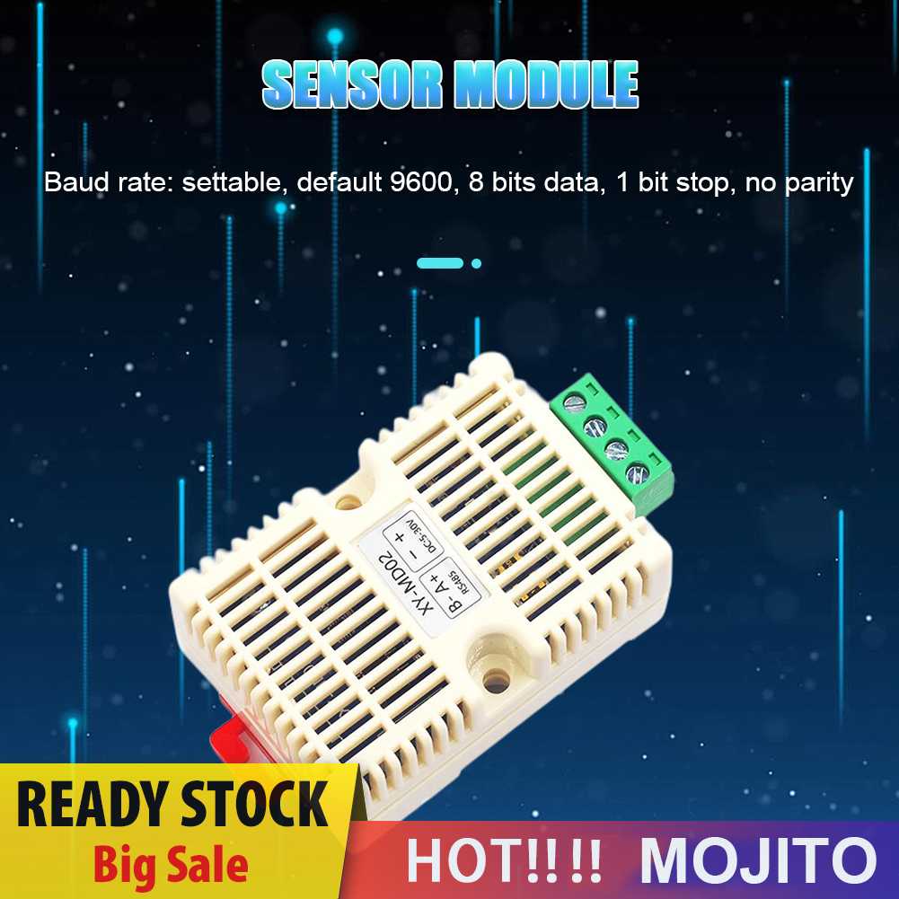 Xy-md02 Pemancar Suhu Dan Kelembaban SHT20 DC5-30V Sensor Module Modbus