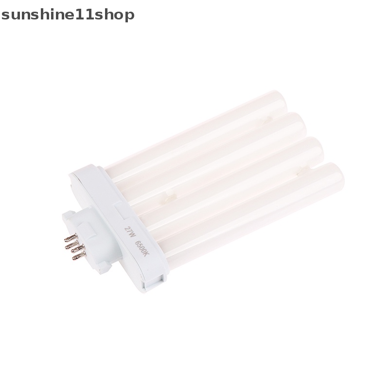 Sho 1Pc 27W AC220V-240V Empat Pin Lampu Neon Tabung Square s Light Tube N