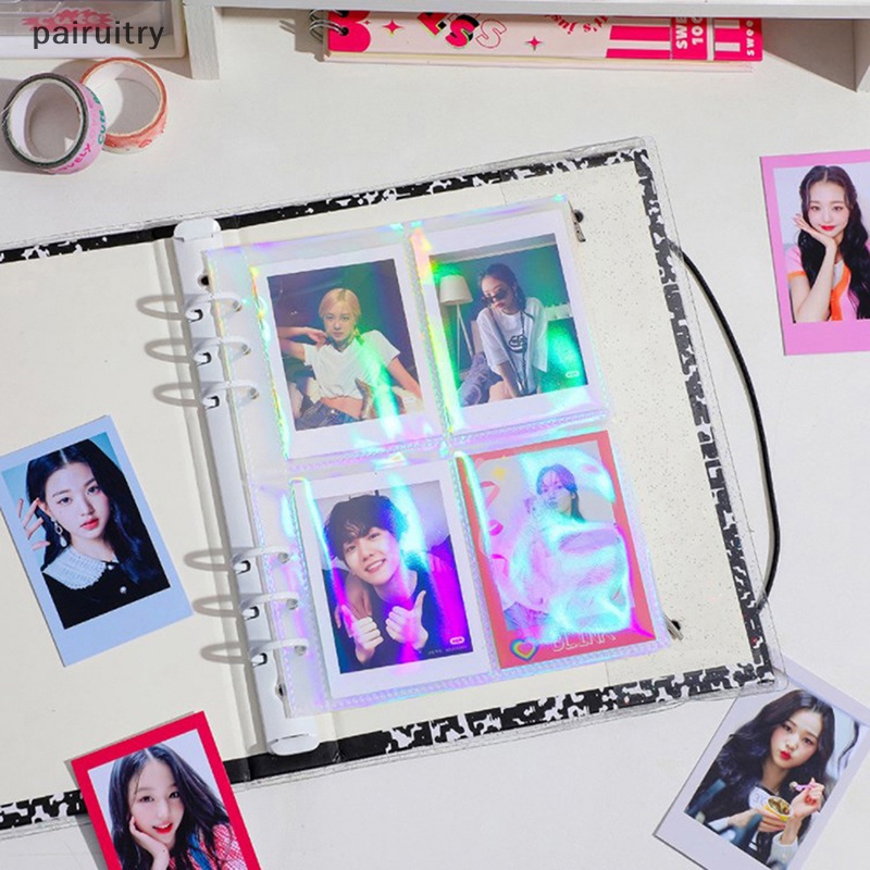 Prt A5 Binder Sleeves 1P 2P 4P Pengikat Album Foto Transparan Refill Inner Sleeves PRT