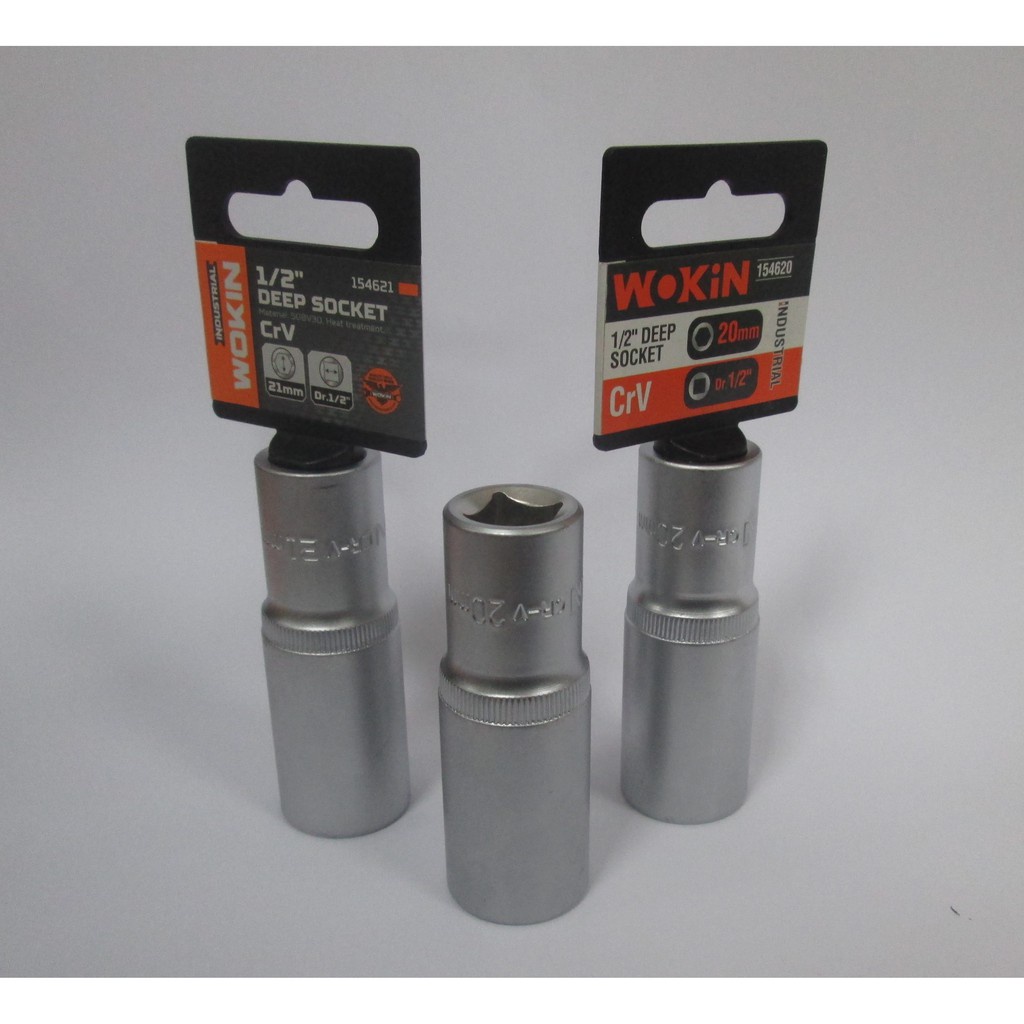 Kunci Sok Panjang 08-32mm - Deep Socket Shock CrV 1/2&quot; 6PT 8-32mm