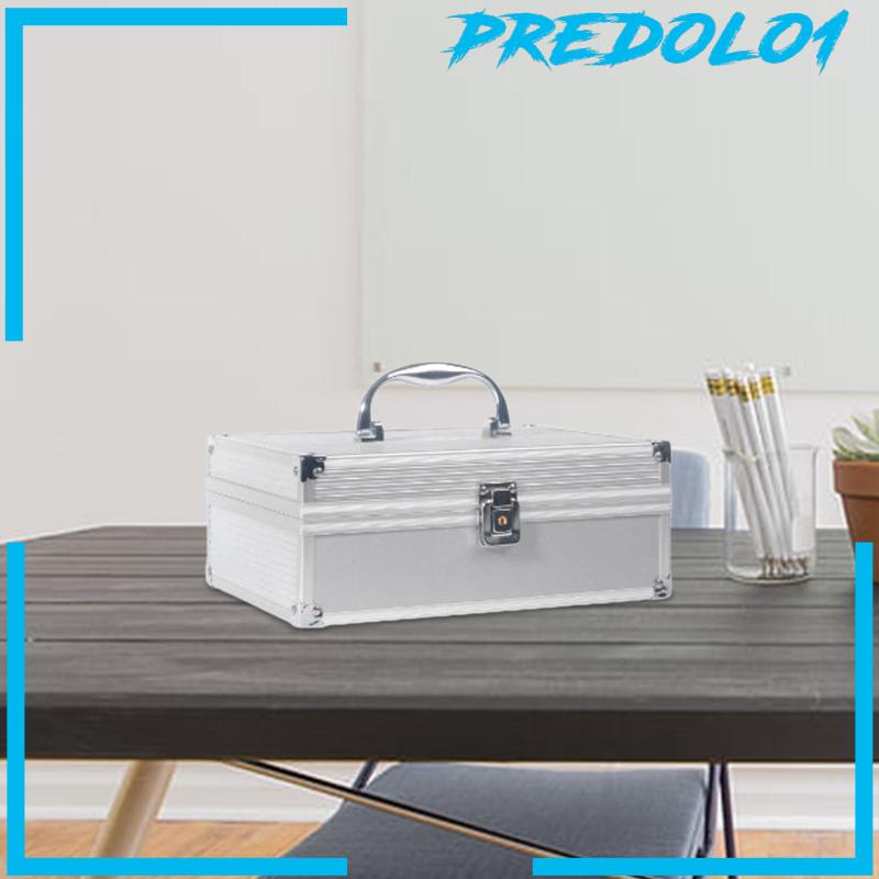 [Predolo1] Stamps Lock Box Portable Locker Chest Untuk Pasport