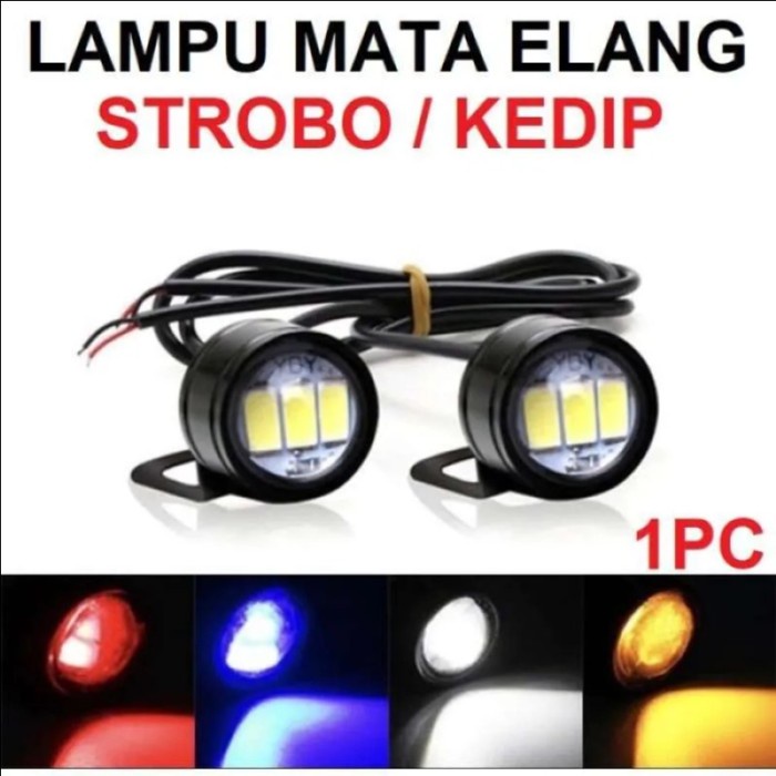 LED EAGLE EYES STROBO LAMPU MATA ELANG KEDIP