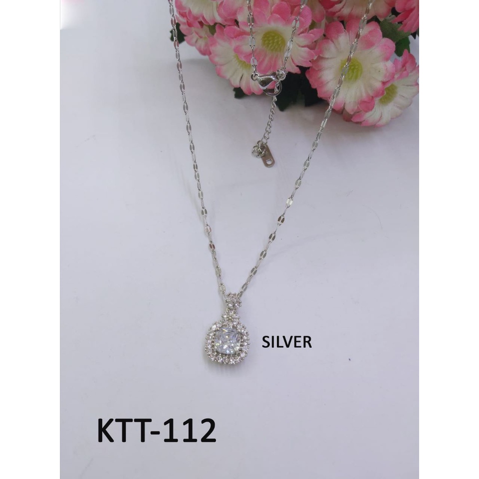 KALUNG TITANIUM EMAS GOLD DIAM KOTAK TERMURAH / DUNIA GELANG