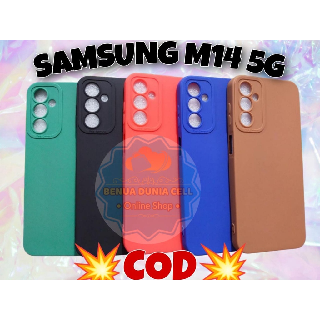 SAMSUNG M14 5G SOFCASE PRO KAMERA SAMSUNG GALAXY M14 5G - BDC