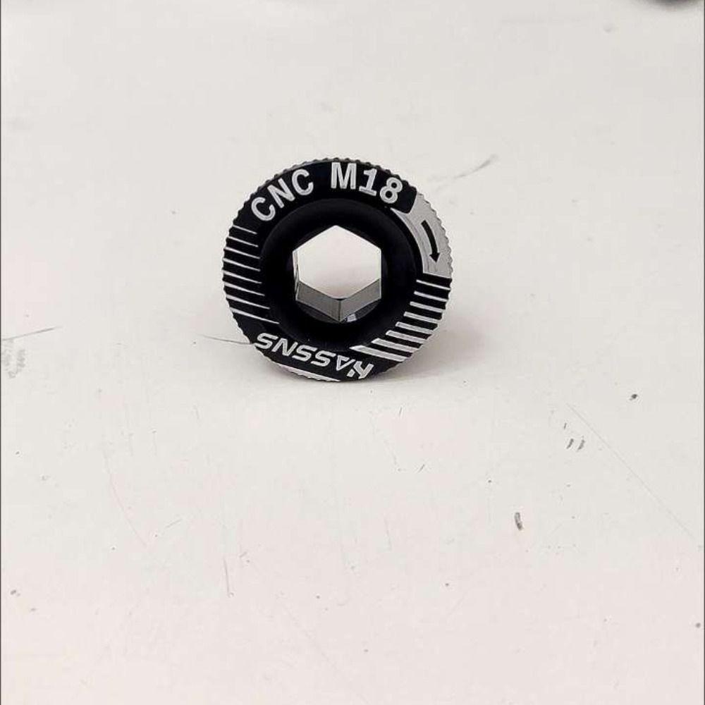 AUGUSTINA Sepeda Engkol Lengan Memperbaiki Baut MTB Aluminium Alloy Penutup Debu Bawah Bracket Engkol Lengan Memperbaiki Baut Crankset Mur Sepeda Engkol Chainring Baut Sepeda Engkol Penutup Sekrup