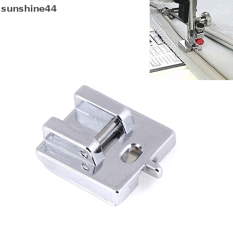 Sunshine 1pc Invisible Zipper Presser Foot Mesin Jahit Presser Foot DIY Alat Jahit ID