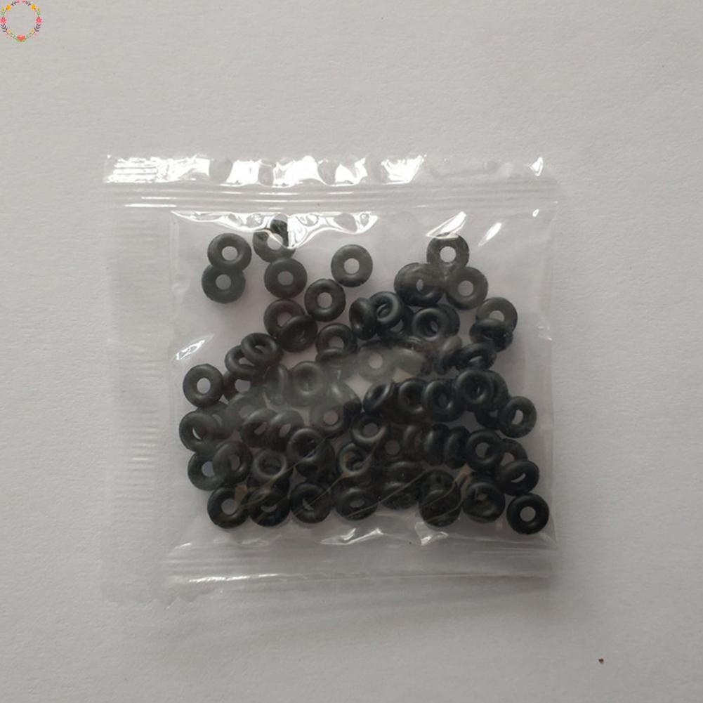 100pcs Cincin Rig Pancing Ikan Gurame Konektor Ring O Biru Untuk Cacing Rigging Wack Tahan Lama Dan Terpercaya