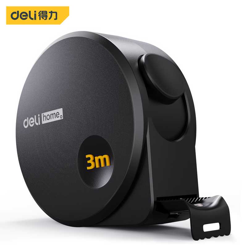 Deli Home Meteran Roll High Precision Self Lock Tape Measure 16mm 3M - HT8316