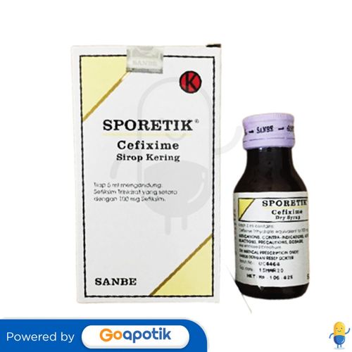 Sporetik Sirup Kering 30 Ml