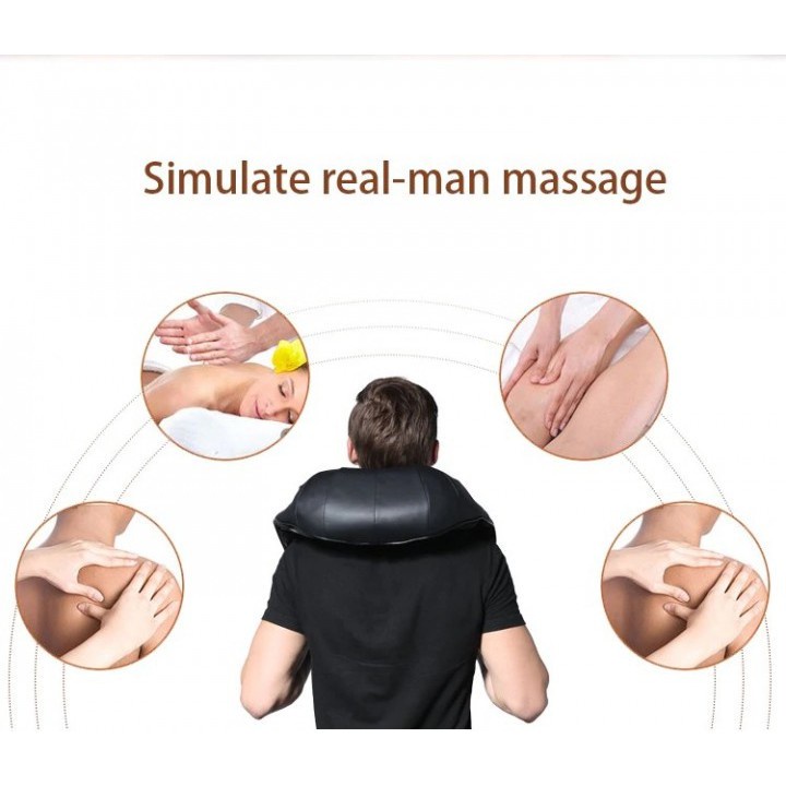 ROCKWARE Electric Kneading Massager for Shoulder and Neck - RW-YC303D