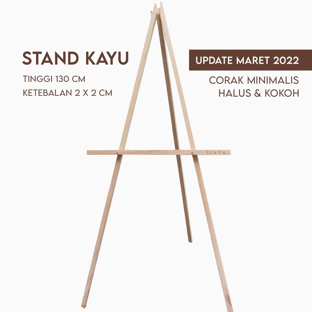 

Standing kayu / stand Tripod / papan bunga 130 x 60 CM paper flowers kertas jasmine