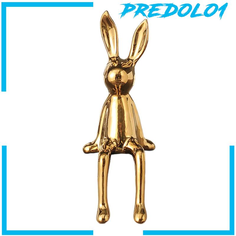 [Predolo1] Patung Kelinci Angka Hewan Lorong Paskah Kamar Tidur Kantor Bunny Statues