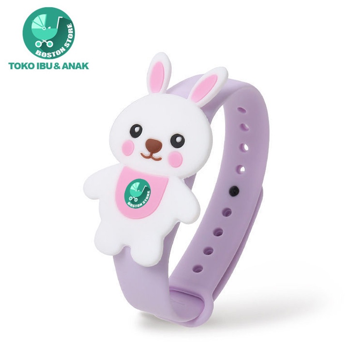 Bostonstore Gelang anak anti nyamuk gelang Cartoon Animal Anti-Mosquito / Mosquito Repellent Baby / Gelang Anak Anti Nyamuk / Gelang Tangan Anti Nyamuk / Gelang Jam Anti Nyamuk Gelang Anti Nyamuk Anak-Anak / Mosquito Repellent Bracellet