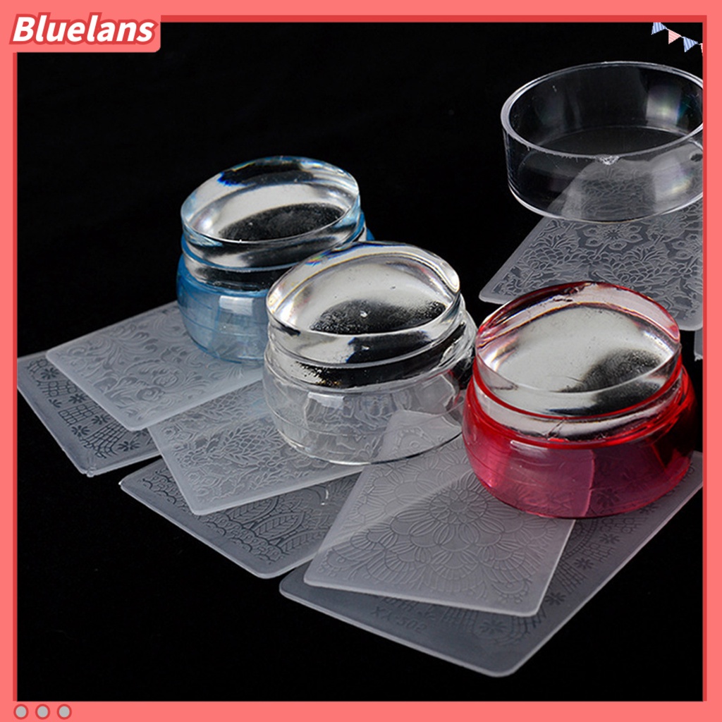 [BLM] Nail Art Stamper Reusable Nyaman Mudah Digunakan Alat Kuku Cap Seal Untuk Kuku