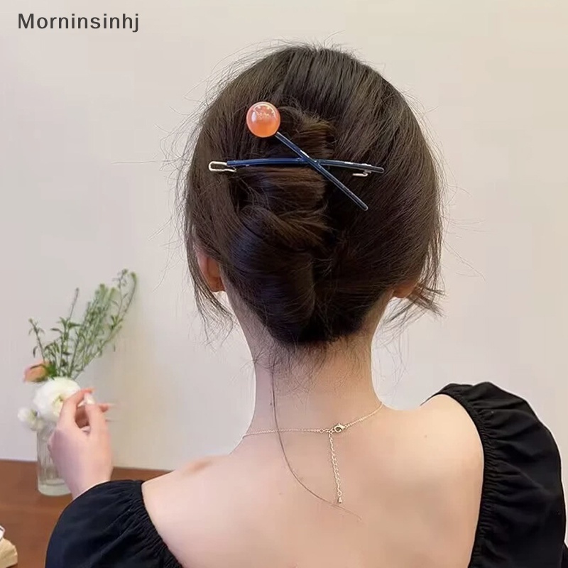 Mornin Elegant Lollipop Hair Clip Female Ponytail Klip Kata Klip Poni Clip id