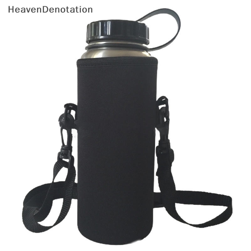 [HeavenDenotation] 1000ml Botol Olahraga Luar Ruangan cup holder Dapat Dibawa Kembali Portabel Cangkir set HDV