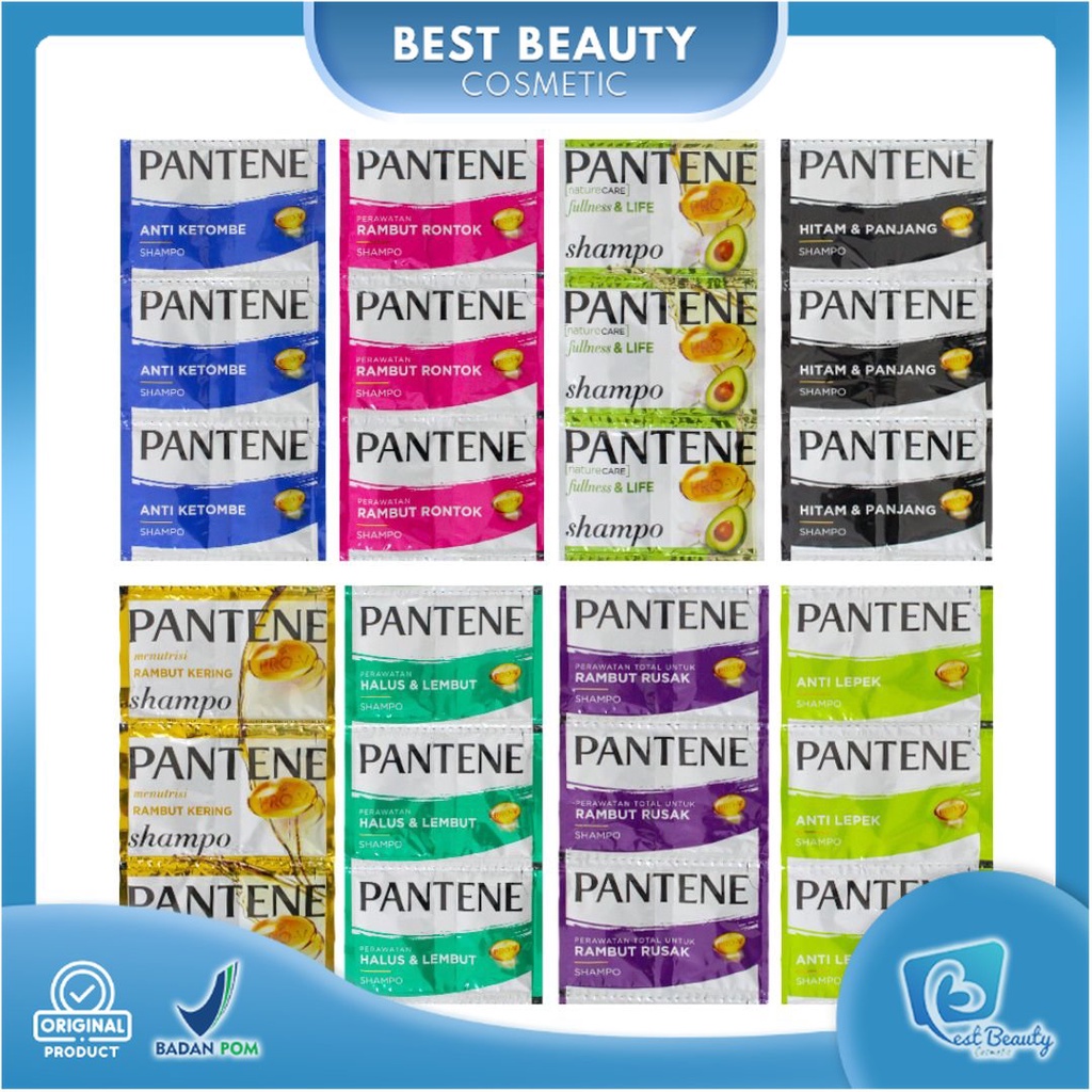 ★ BB ★ Pantene Shampoo 10ml SACHET - Perawatan Rambut