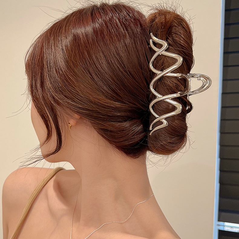 Jepit Rambut Korea Jedai Fashion Gelombang Wanita Elegan High Quality Impor