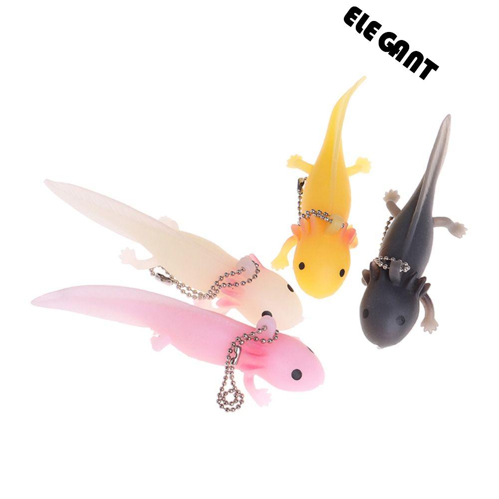 [Elegan] Ikan Raksasa Gantungan Kunci Lucu Lembut Gantungan Kunci Key Chain Giant Salamander Prank Canda Mainan