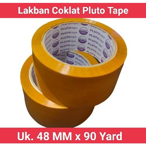 

Lakban Bening / Coklat Glover 48 MM x 90 Yard - Cokelat