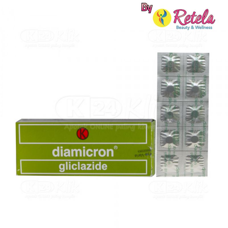 DIAMICRON 80MG 1 STRIP 10 TABLET