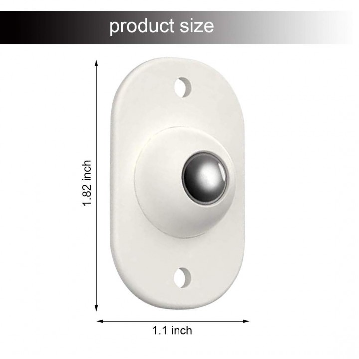 43 Universal Pulley 4pcs - Alas Roda Pemindah Barang Besar isi 4