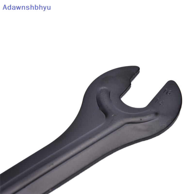 Adhyu 13 /15mm+14 /16mm Cycle Bike Bicycle Steel Bike Cycle Head Open End As Hub Cone Wrench Spanner Alat Perbaikan Sepeda ID