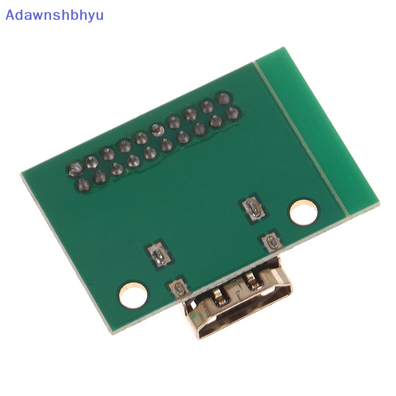 Adhyu Kompatibel Dengan HDMI 19Pin test Socket Jack 19Pin Adapter test Board Dengan PCB Board ID