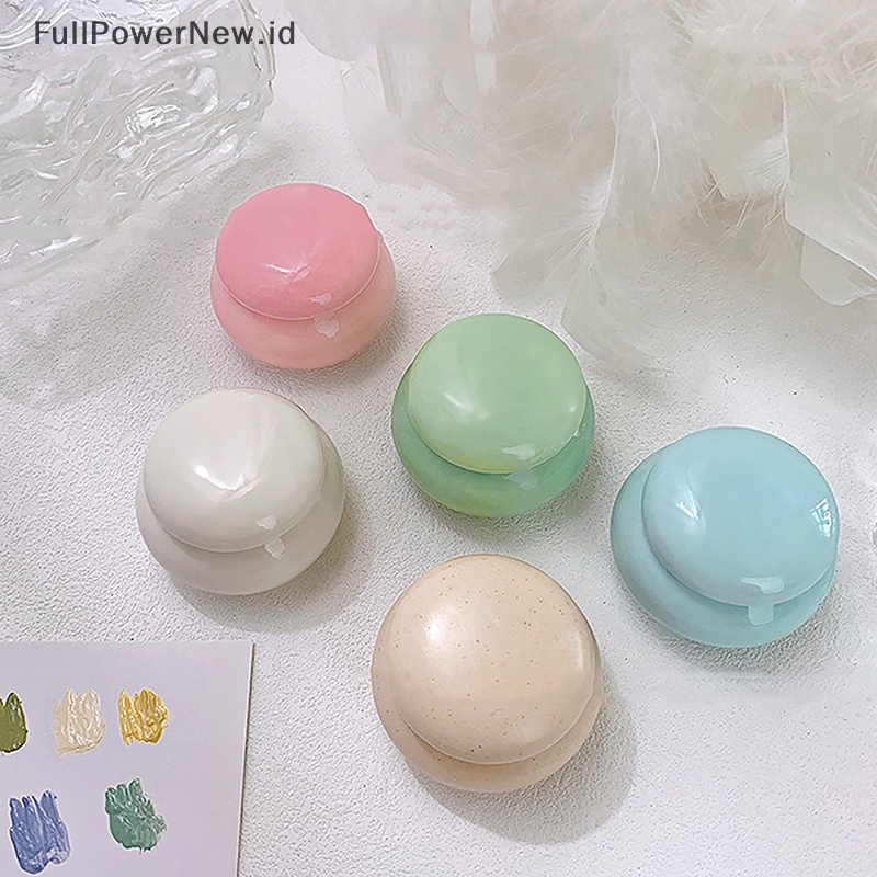 Power Ceramic Dappen Dish Nail Brush Cleaning Holder Gelas Cuci Nail Art Dengan Tutup Mangkok ID
