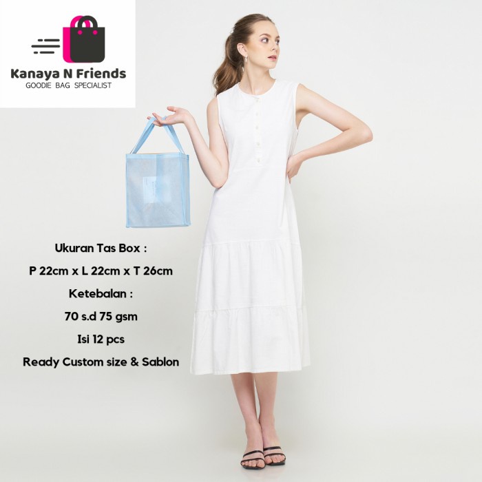 

Bongkar Gudang Tas Besek/ Berkat 25x25 + Tas spunbond + Merk PanPan + Harga perlusin