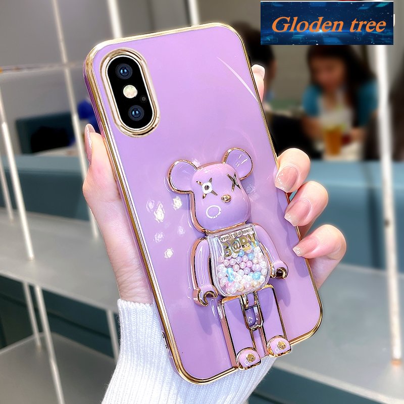 [cuci Gudang]loden pohon -antising iphone x s iphone xr iphone xs max Casing ponsel s toserbaoftcase soklinlectroplated silikon shockproof desain baru