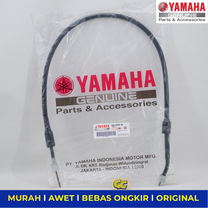 Kabel Kilometer Cable Speedometer Yamaha Fino 125 Original - Sparepart Sperpart Spare Part Motor Yam