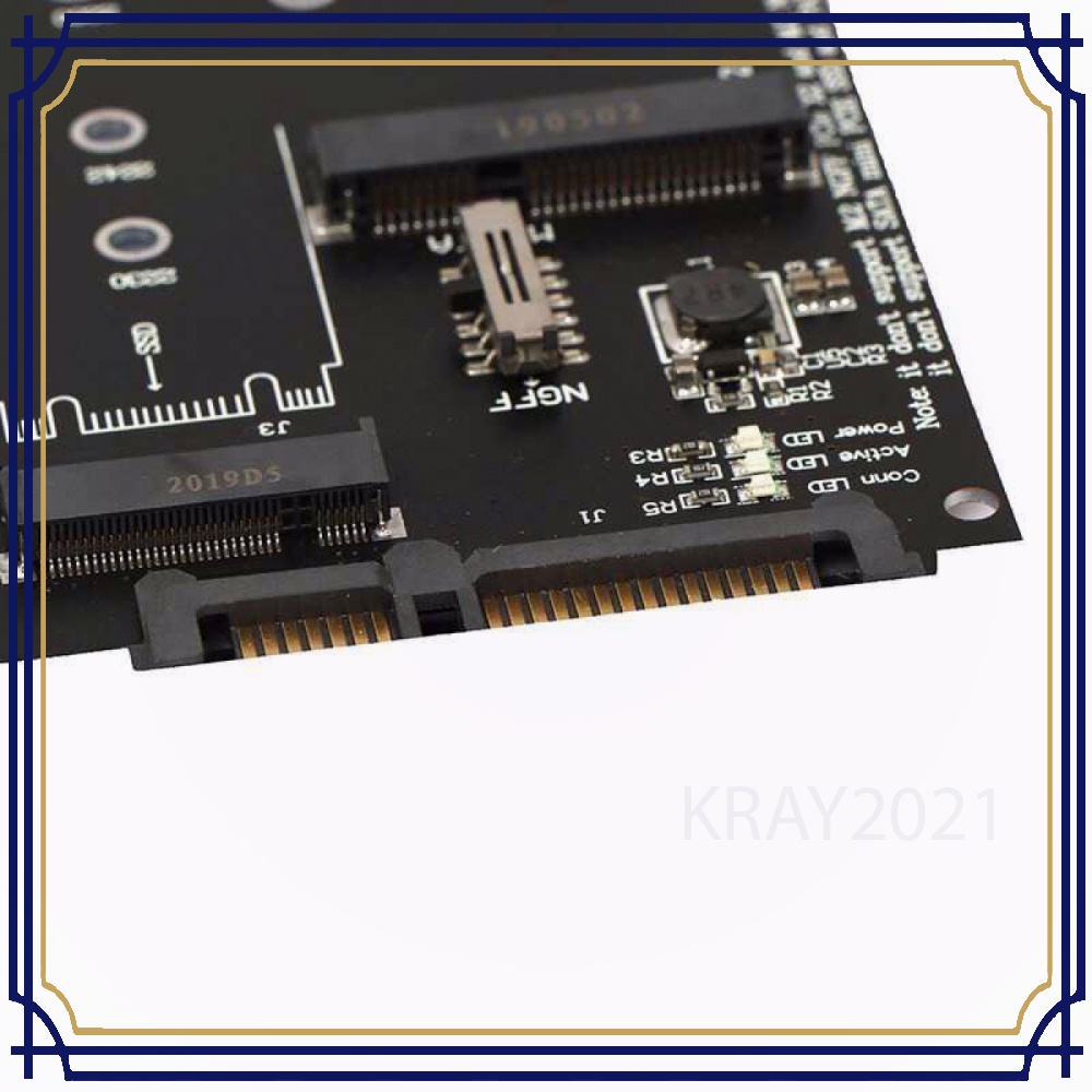 Adaptor Konventer M.2 NGFF SSD to SATA III 2.5 Inch - N-2513