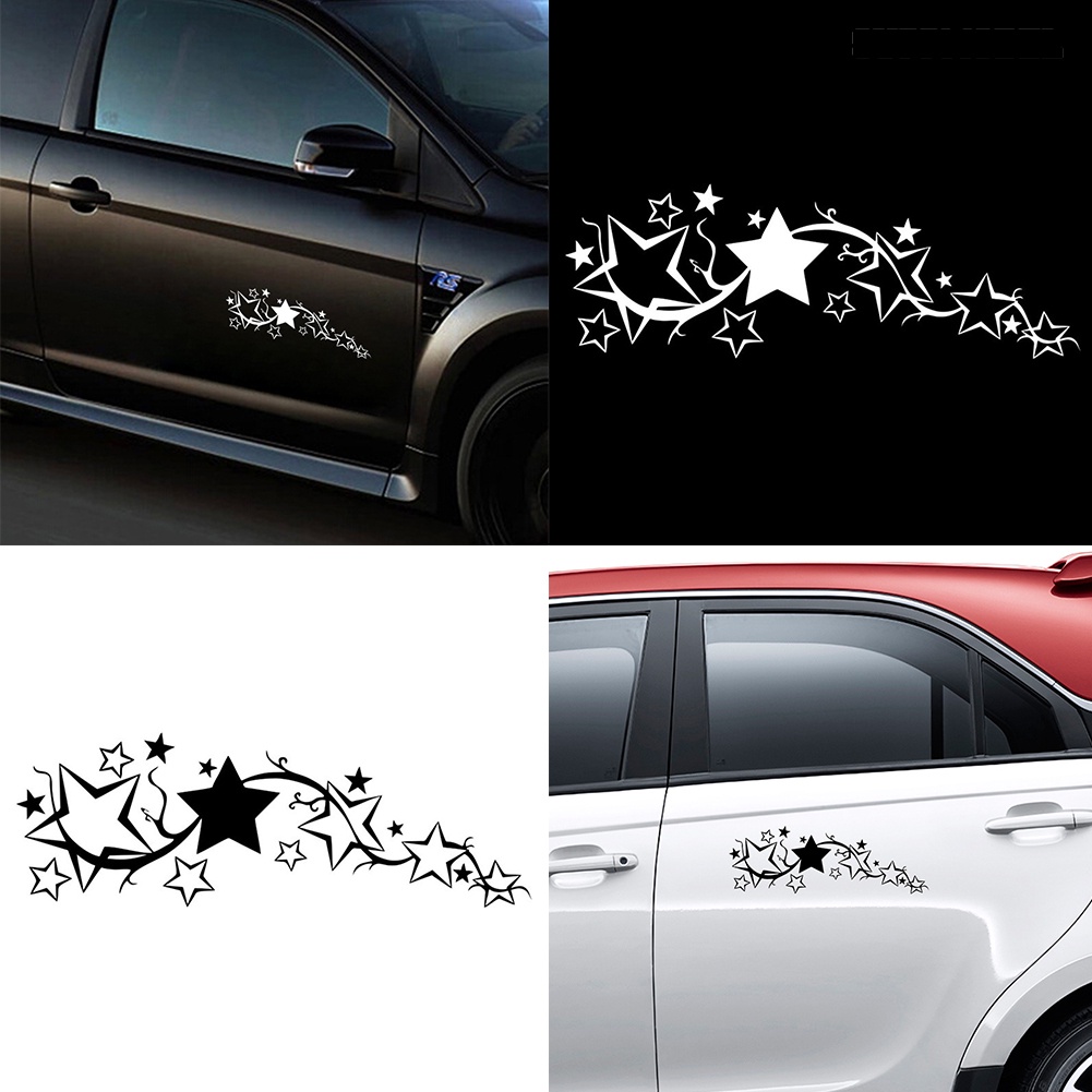 [SM]Bright Star Stiker Jendela Mobil Motor Truck Body Decal Reflektif Dekor