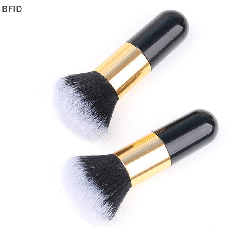 [BFID] 1pcs Big Size Makeup Brushes Foundation Bedak Kuas Blush Wajah Brush Wajah Lembut [ID]