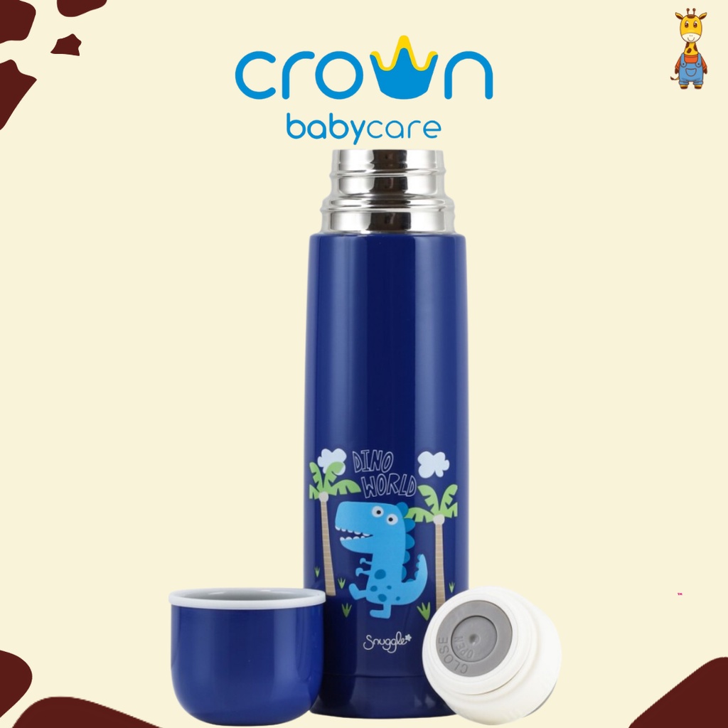 Crown Snuggle Super Vacuum Flask 500 ml (CR6638) - Botol Minum Tahan Panas