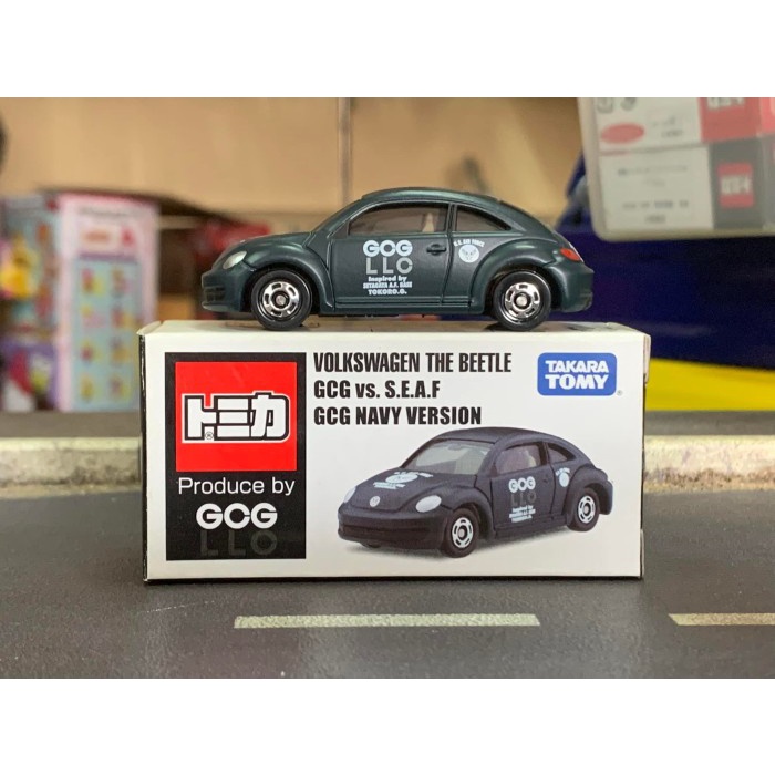 Tomica Volkswagen The Beetle GCG Vs SEAF Navy Version Setagaya Tokoro