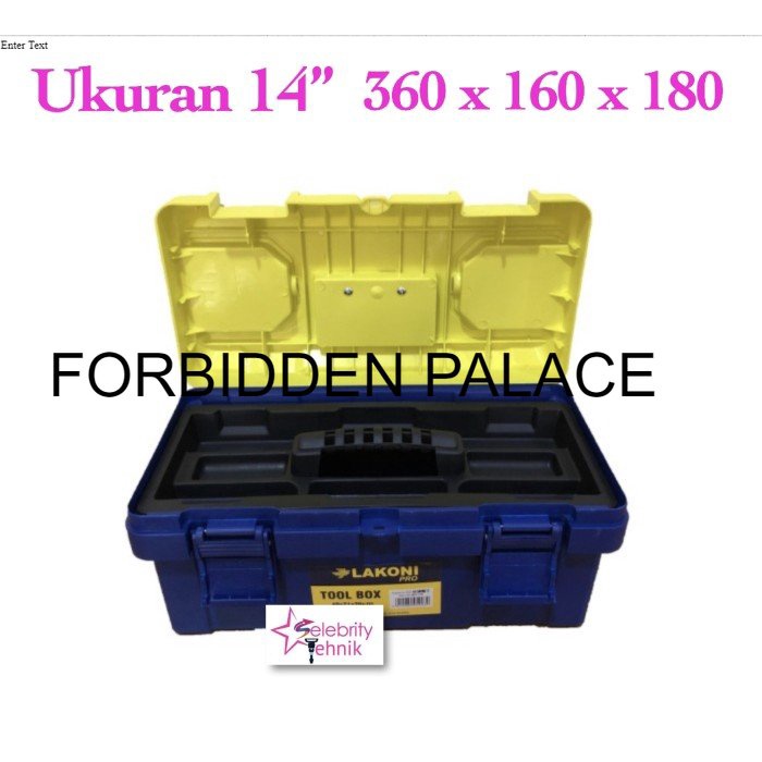 Dijual Toolbox Plastik Tool Box LakoniPro HYE371