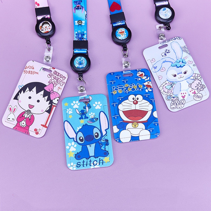 

Kait kartu ID kartun/kartu akses lanyard kartu kerja/pemegang kartu bisnis lanyard kartu ID
