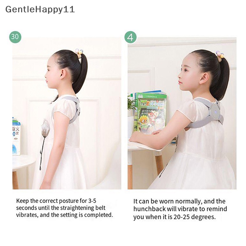 Gentlehappy Intelligent Posture Corrector Back Posture Trainer Koreksi Bahu Tulang Belakang id