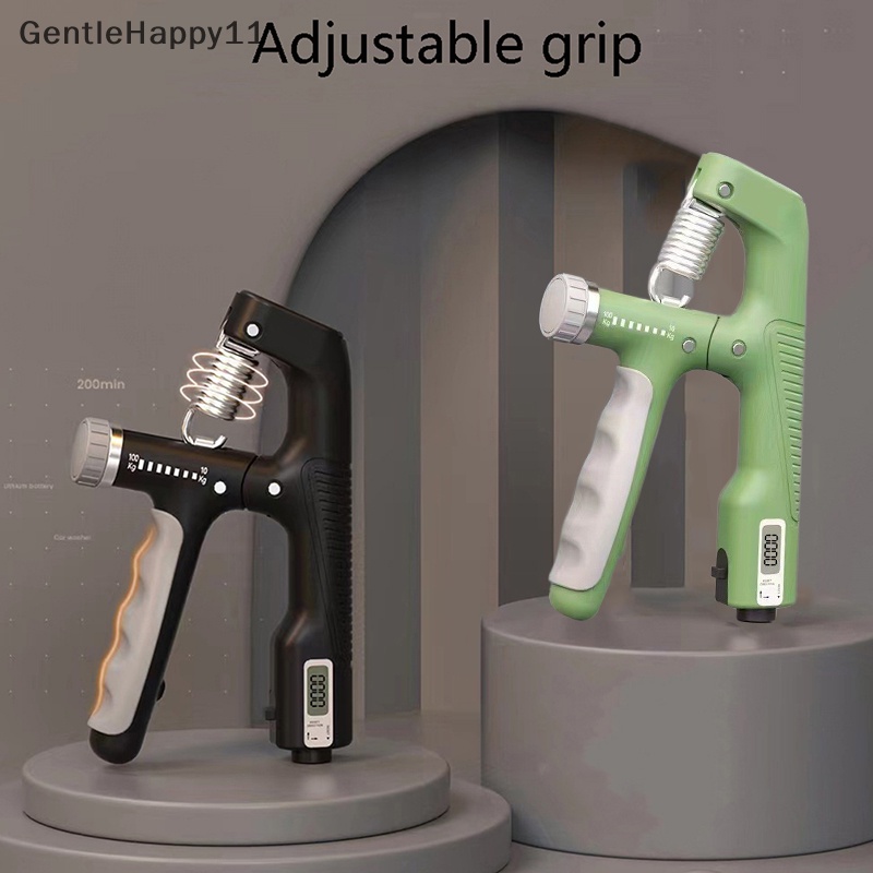 Gentlehappy 10-100Kg A-Type Adjustable Hand Grip Power Latihan Heavy Gripper Wrist Trainer id