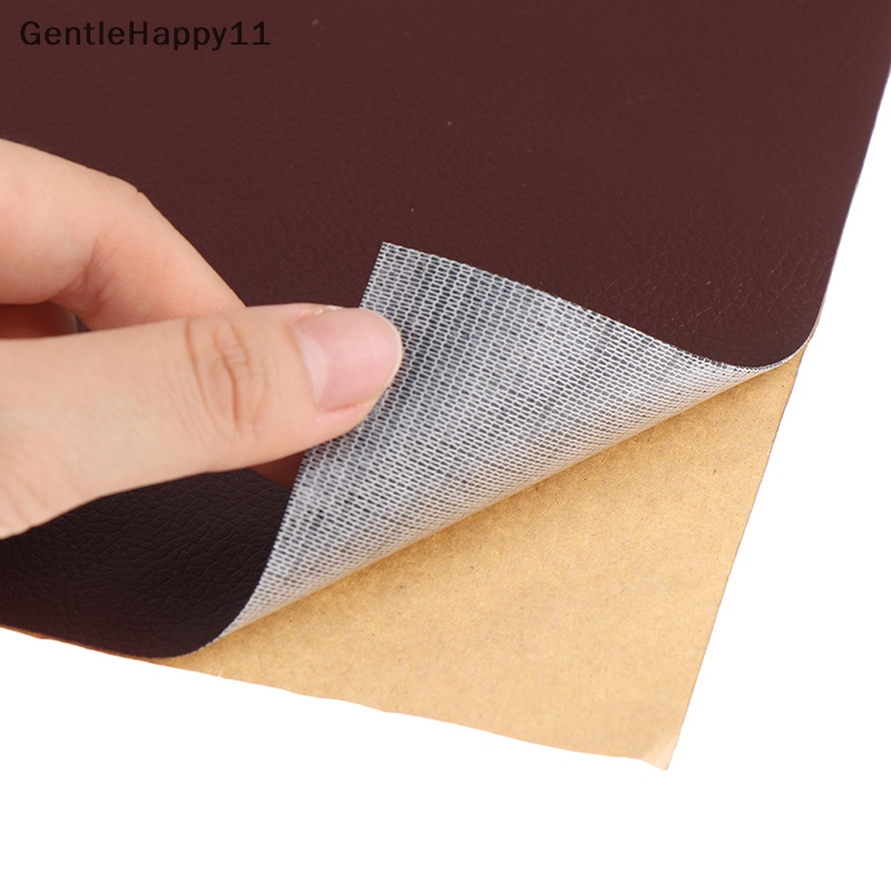 Gentlehappy Self Adhesion Multicolor Patch Kulit PU Sintetis Imitasi Untuk Perbaikan Lubang Sofa id