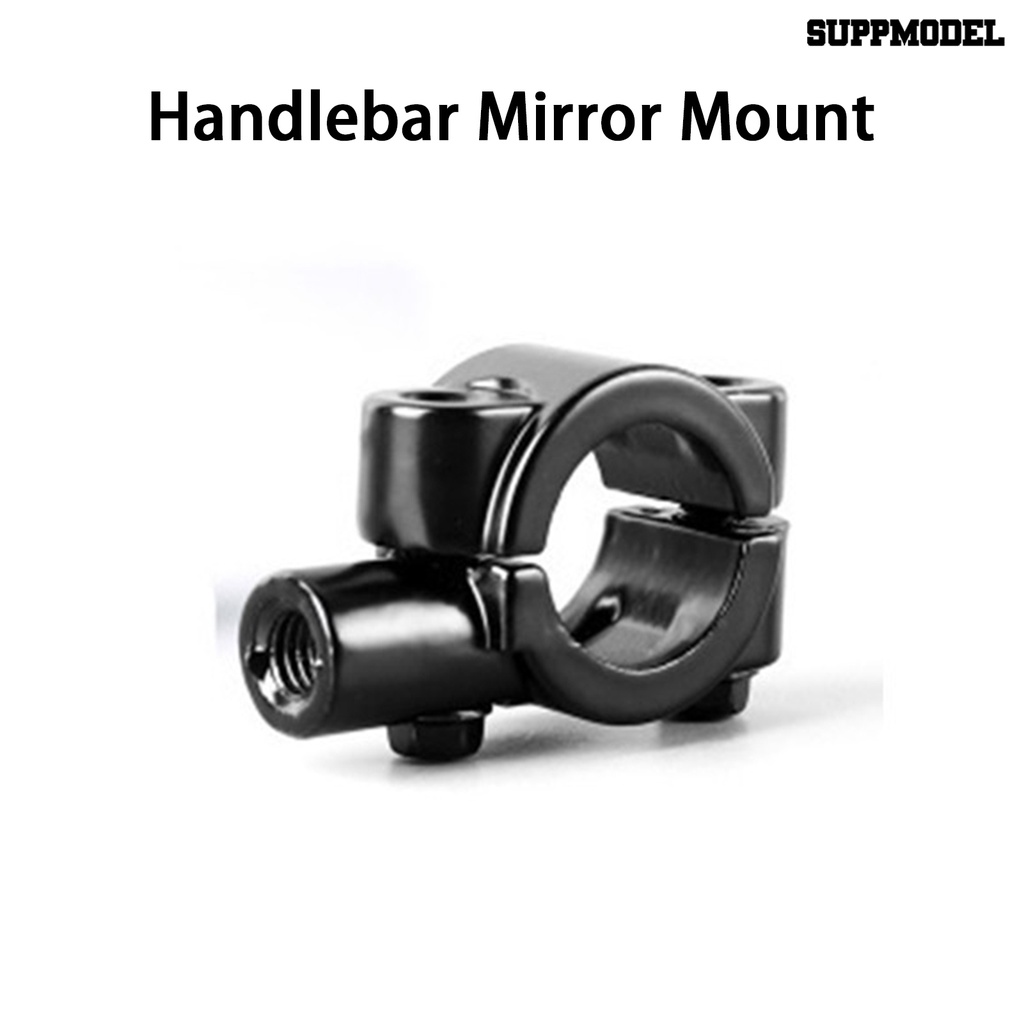 [SM]8 /10mm Mount Spion Aluminium Alloy Motor Spion Stang Mount Untuk Sepeda