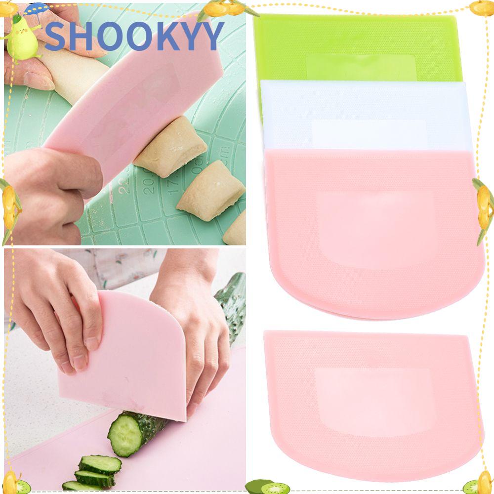 Chookyy Dough Scraper Cutter Gadget Perlengkapan Dapur Baking Pastry Tools