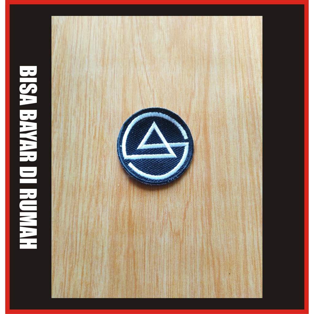 Bordir Patch Emblem Bordir Murah Band Metal Punk Hitam Untuk Jaket Kerenbisa pesan satuan