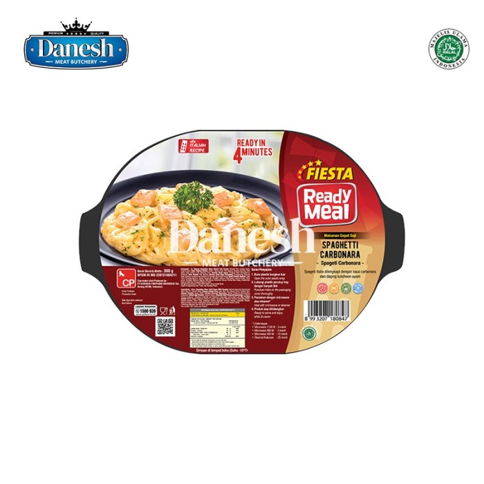 

Fiesta Ready Meal Spaghetti Carbonara Frozen Food