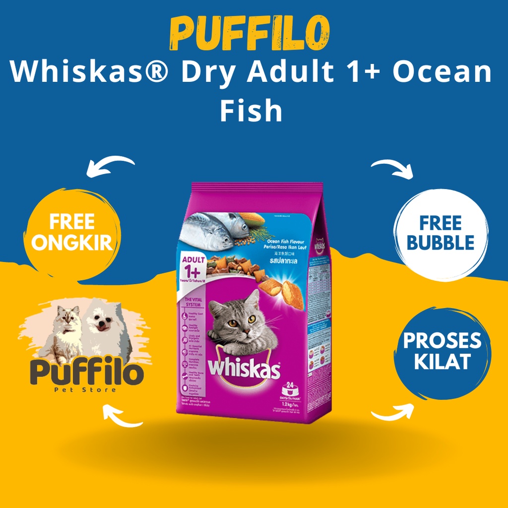 WHISKAS DRY FOOD JUNIOR ADULT