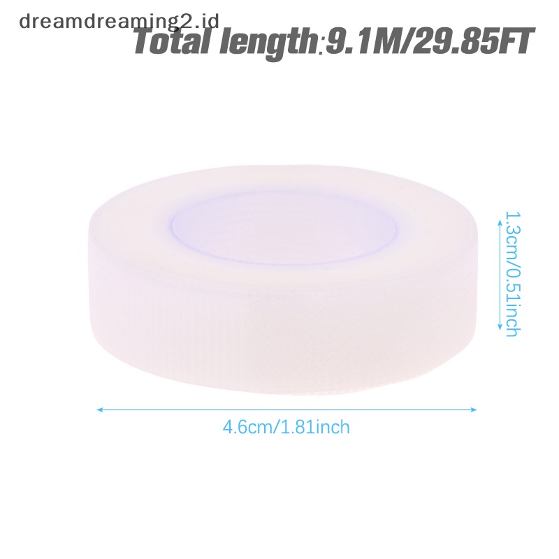 (drea) 9.1m Tape Ekstensi Bulu Mata Palsu Kain Micropore Breathable Anti Alergi //