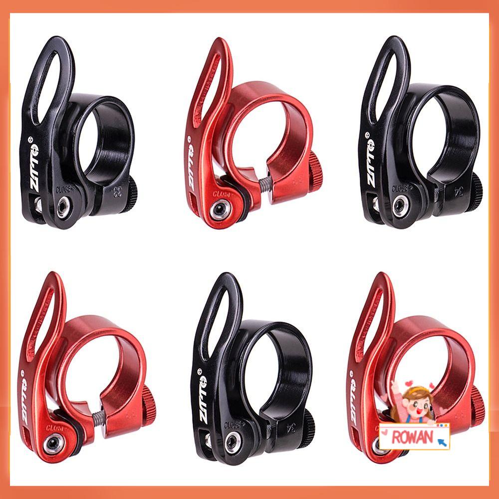 R-FLOWER Penjepit Kursi Sepeda Hitam/Red Sepeda Jalan Gunung MTB BMX Aluminium