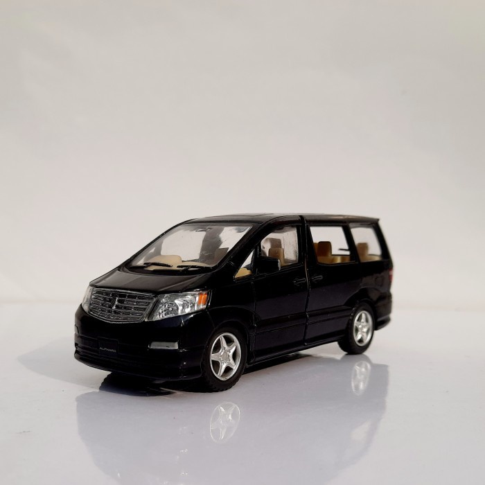 Diecast Kinsmart Toyota Alphard MPV 1:38 Loose B Miniatur Mainan Pajangan